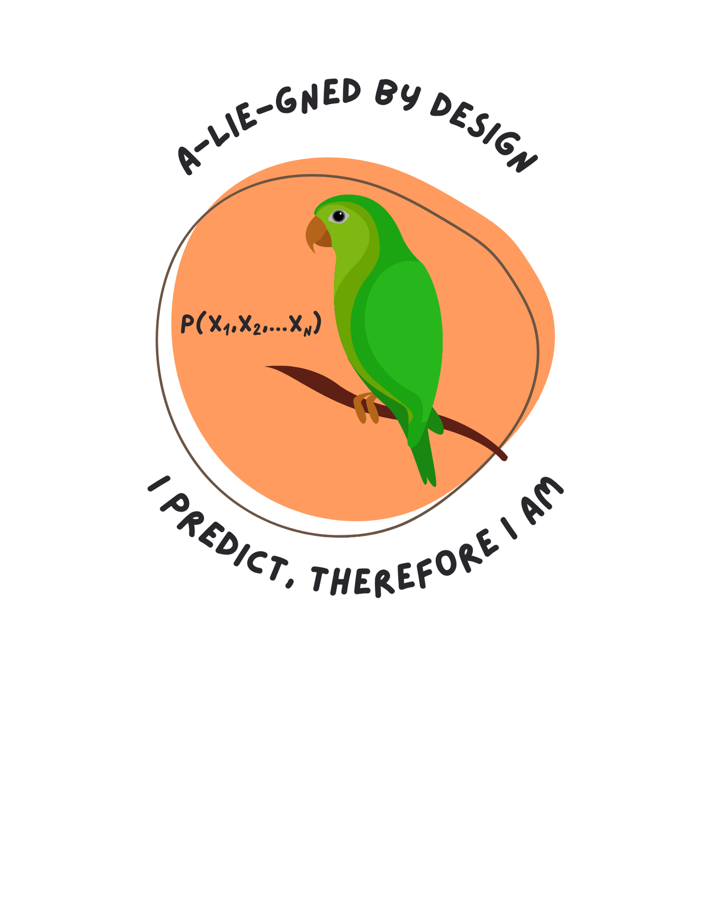 I Predict, Therefore I Am – Language Model Core Philosophy